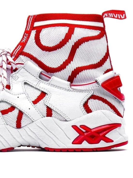 Vivienne Westwood x ASICS Gel-mai Knit In White/fiery Red MEN 10 main image 6